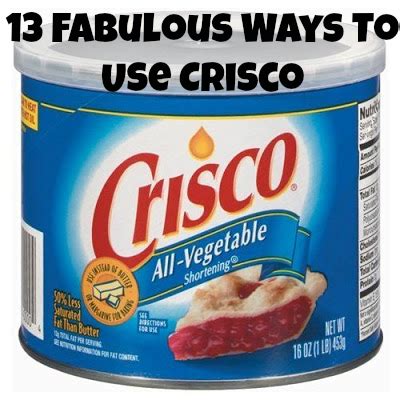 crisco for under eye bags